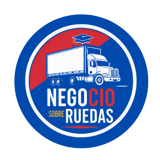 Logo de Negocio Sobre Ruedas, guía para mantenimiento DOT y cumplimiento FMCSA